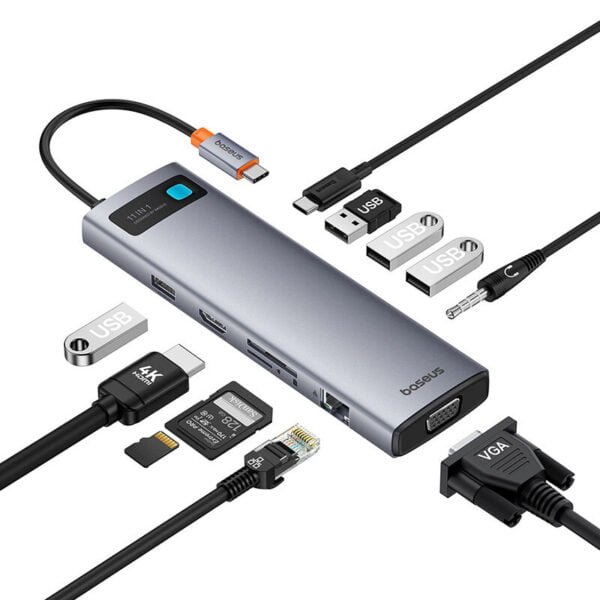 Baseus Multi-Hub Docking Station: Type-C HDMI Adapter