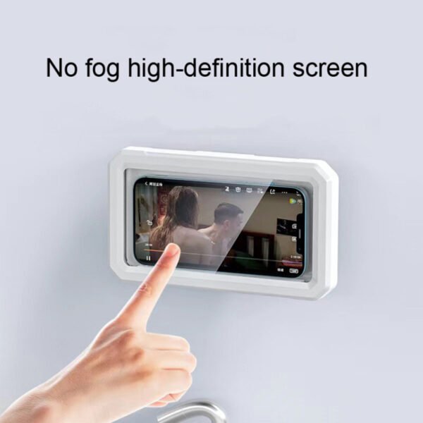 Waterproof Wall-Mount Adjustable Phone Holder