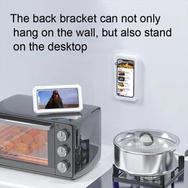 Waterproof Wall-Mount Adjustable Phone Holder