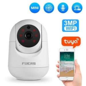 Fuers Tuya-Smart 3MP WiFi Security Camera