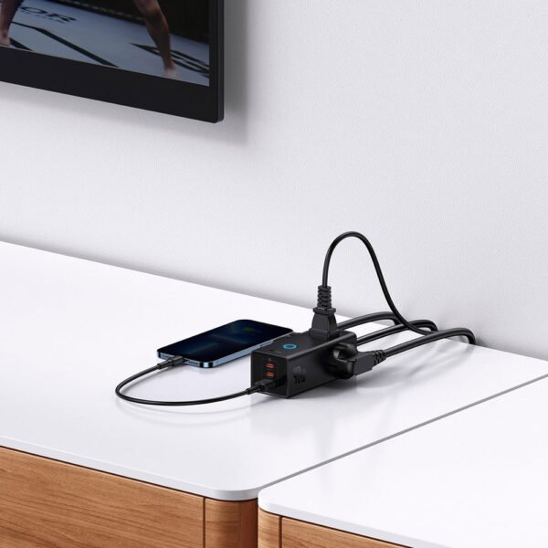 Baseus 40W Digital Power Strip GaN Charger - Image 2