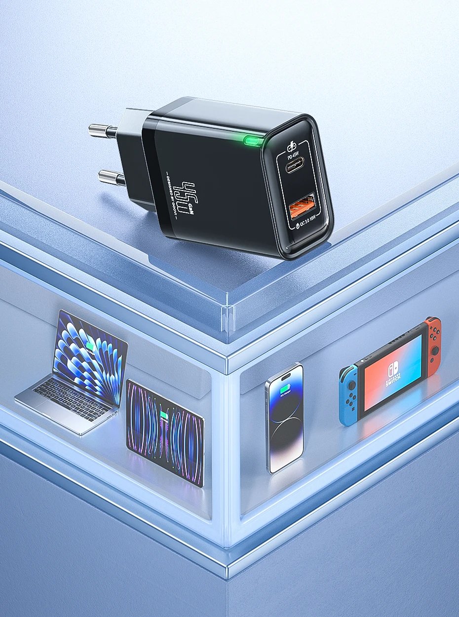 QOOVI multi-protocol fast charging