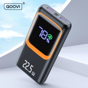 QOOVI 22.5W Fast Charging Power Bank – 10,000mAh / 20,000mAh