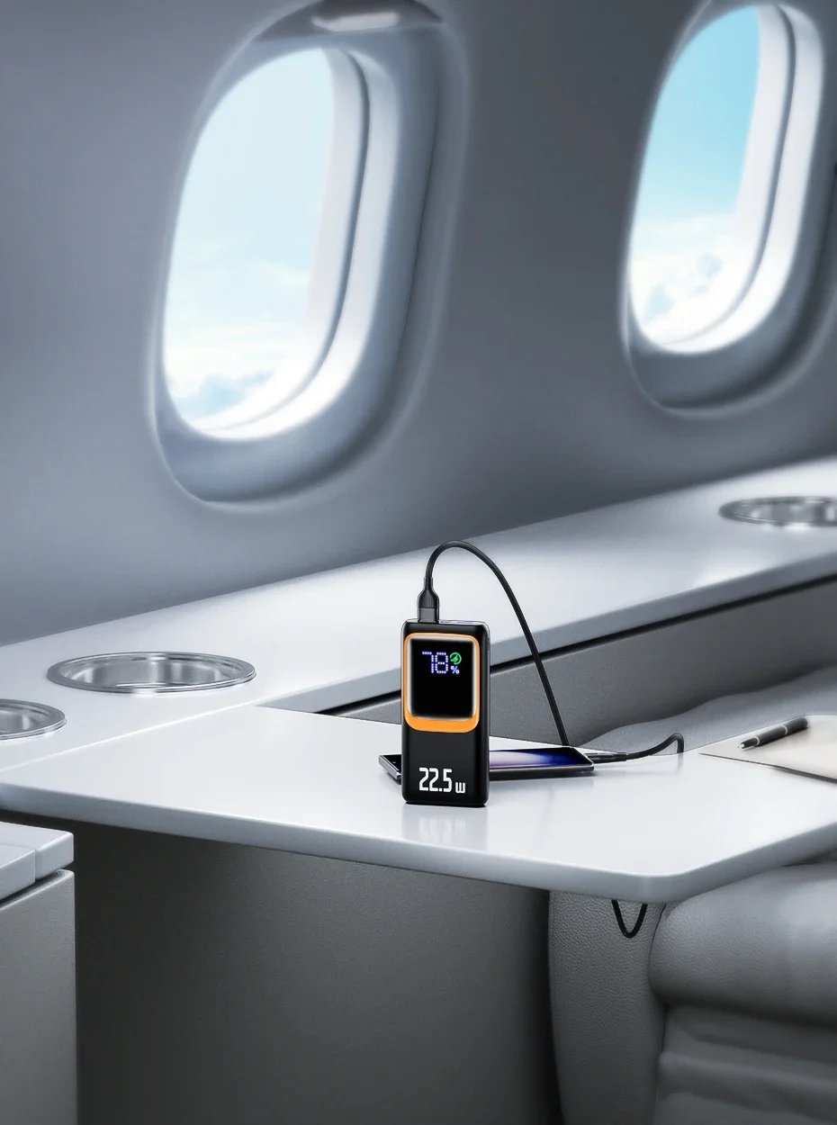 QOOVI portable power bank for travel