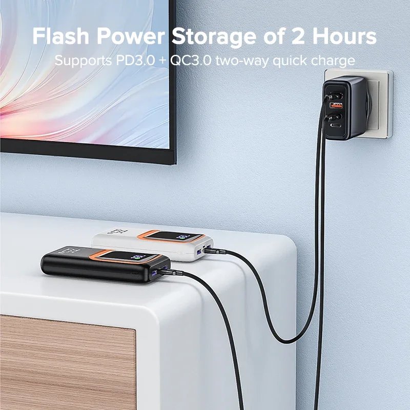 QOOVI 22.5W Fast Charging Power Bank – 10,000mAh / 20,000mAh - Image 4
