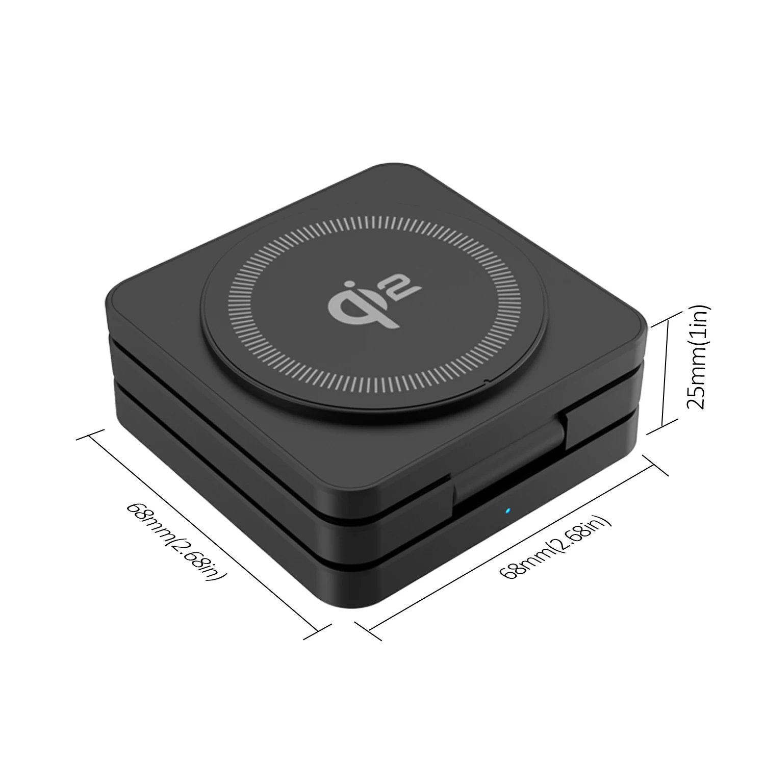 15W magnetic 3-in-1 charging stand