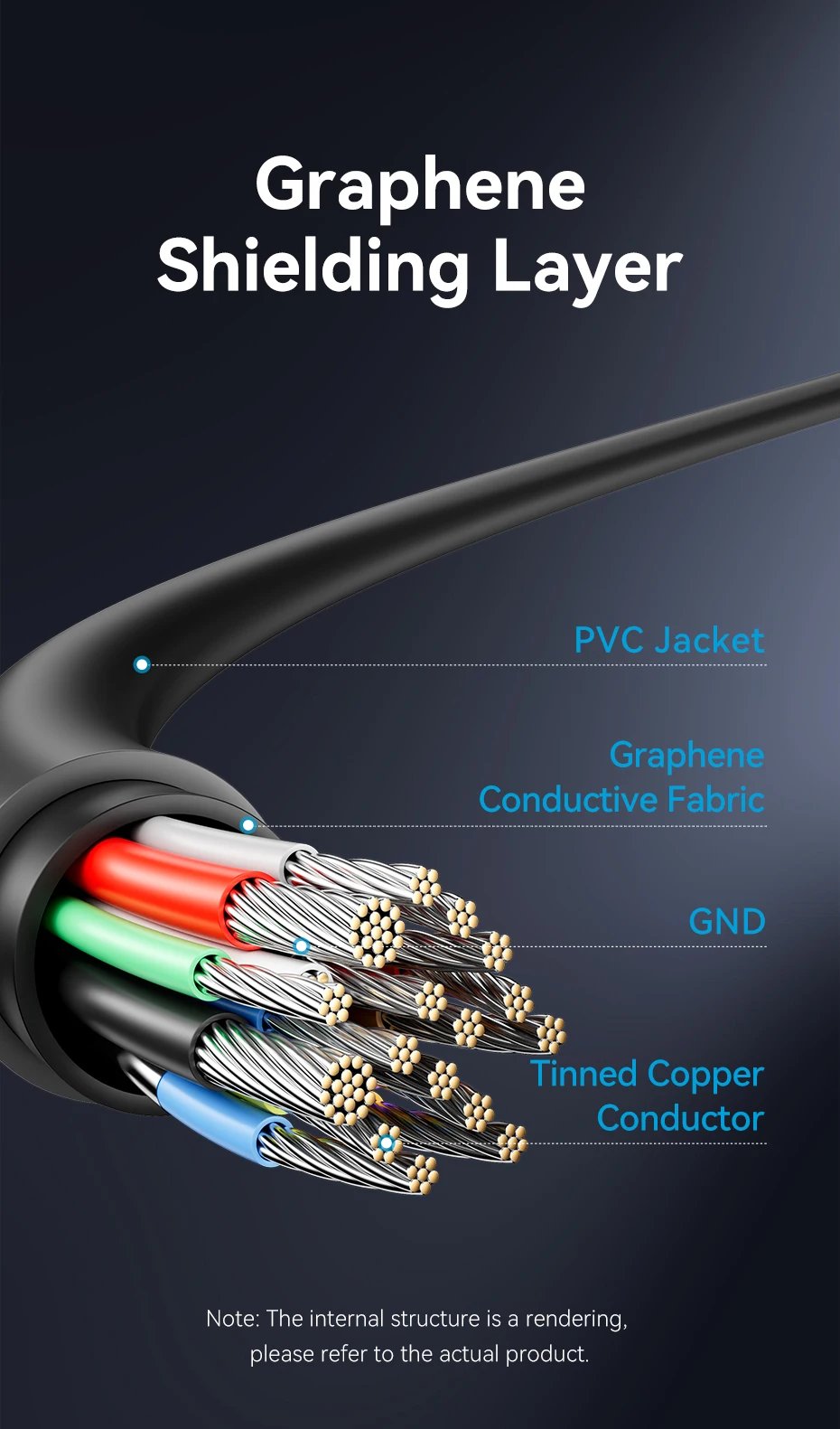 Vention USB-C hub internal shielding