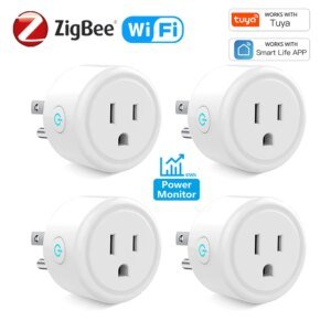 Tuya 16A WiFi & Zigbee Smart Plug with Power Monitoring