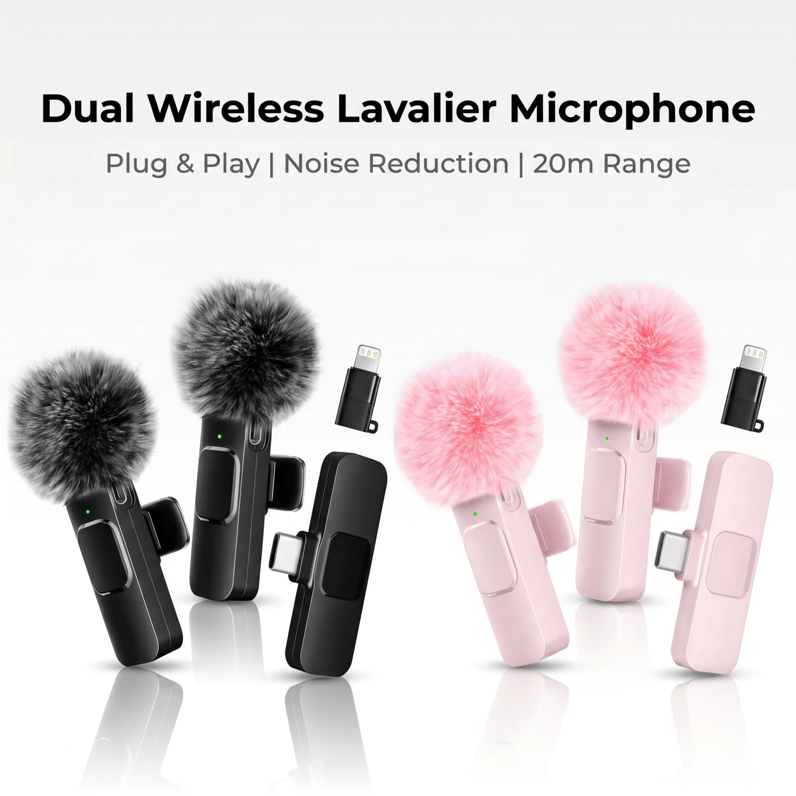 Wireless Lavalier Microphone for mobile recording