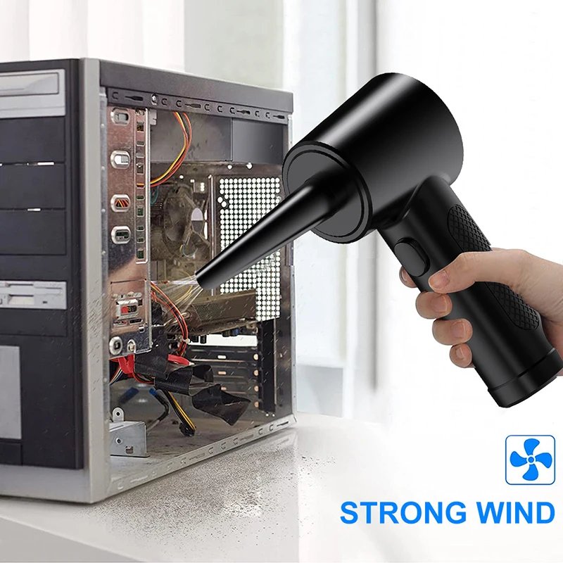 Cordless Electric Air Duster – 51,000 RPM Rechargeable Dust Blower