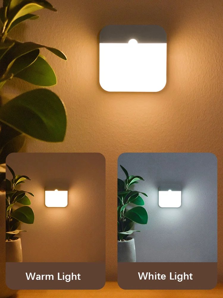 Motion sensor light for kitchen cabinet and hallway