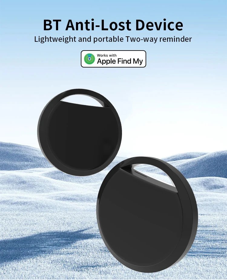 Smart Bluetooth item tracker compatible with Apple Find My