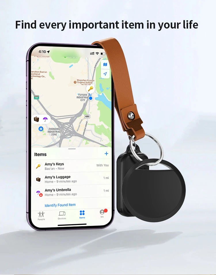 Bluetooth smart tracker for keys wallet and luggage