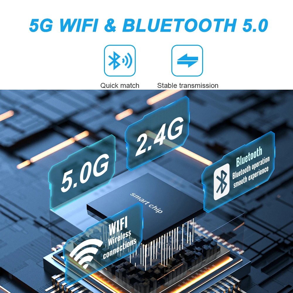2-in-1 Wireless CarPlay & Android Auto Adapter – 5GHz WiFi Wired to Wireless Converter - Image 6